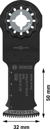 Hoja de corte por inmersión para madera Bosch PRO AIZ 32 BSPIB 32x50 mm.